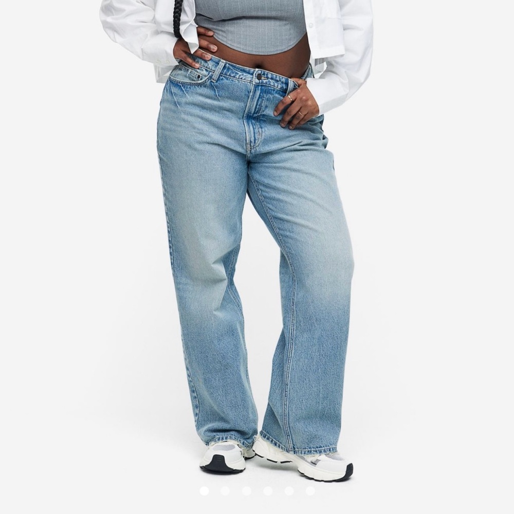 Curvy Fit Jeans Wide Size 4